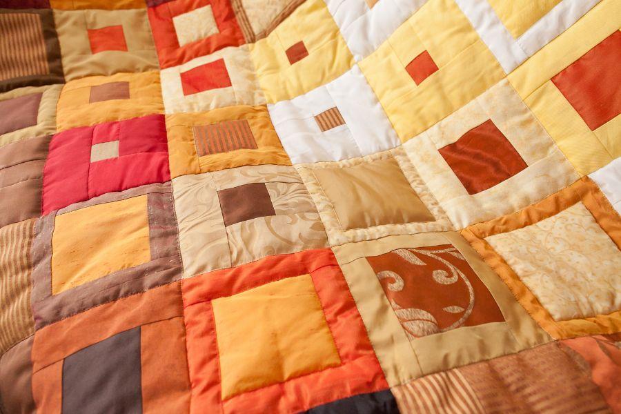 Image of a quilt, taken from Shutterstock