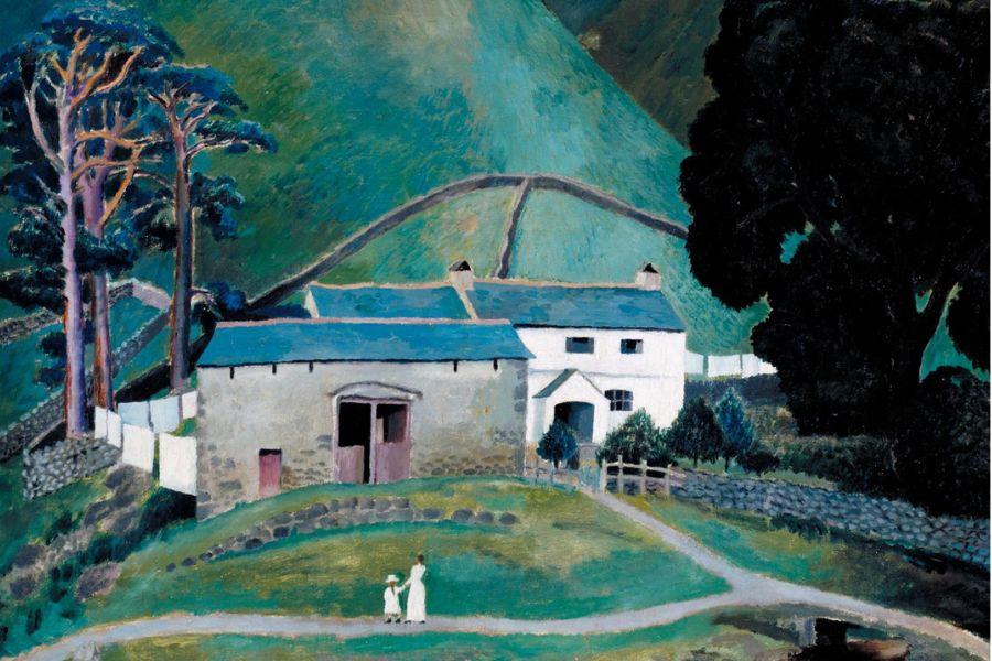 Pallant House Gallery - Dora Carrington, Farm at Watendlath, 1921