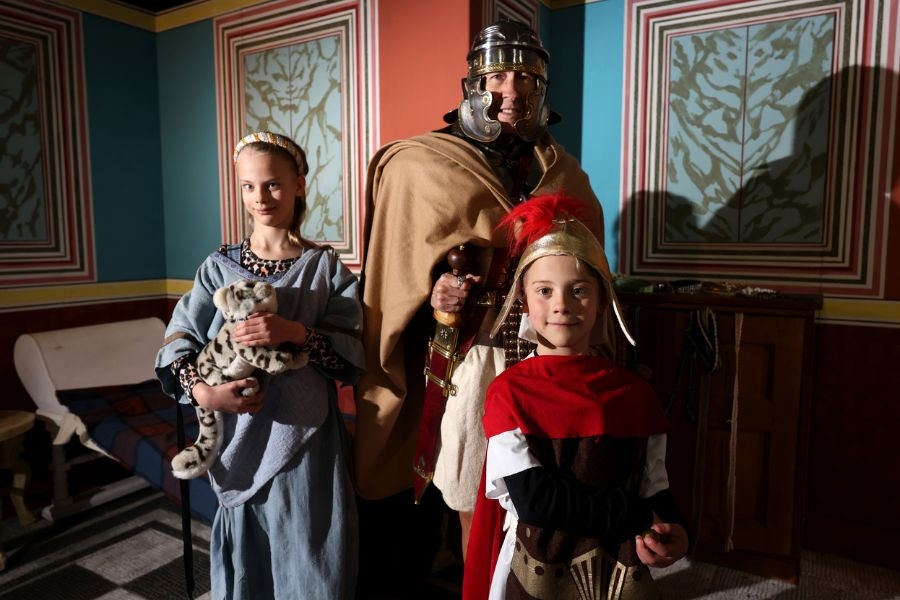 Fishbourne Palace - Half term event live like a roman