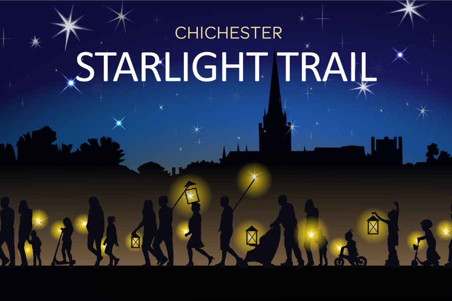 Chichester Starlight Trail graphic - 2024