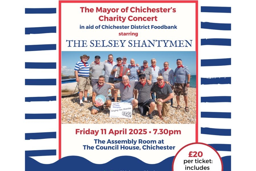 Mayor of Chichester's Charity Concert - The Selsey Shantymen 