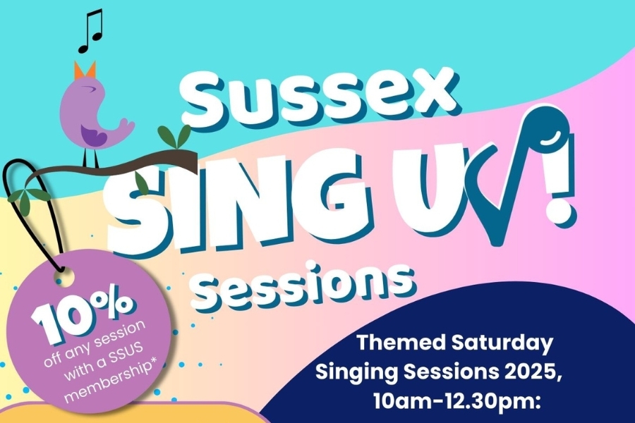Sussex pop choir graphic